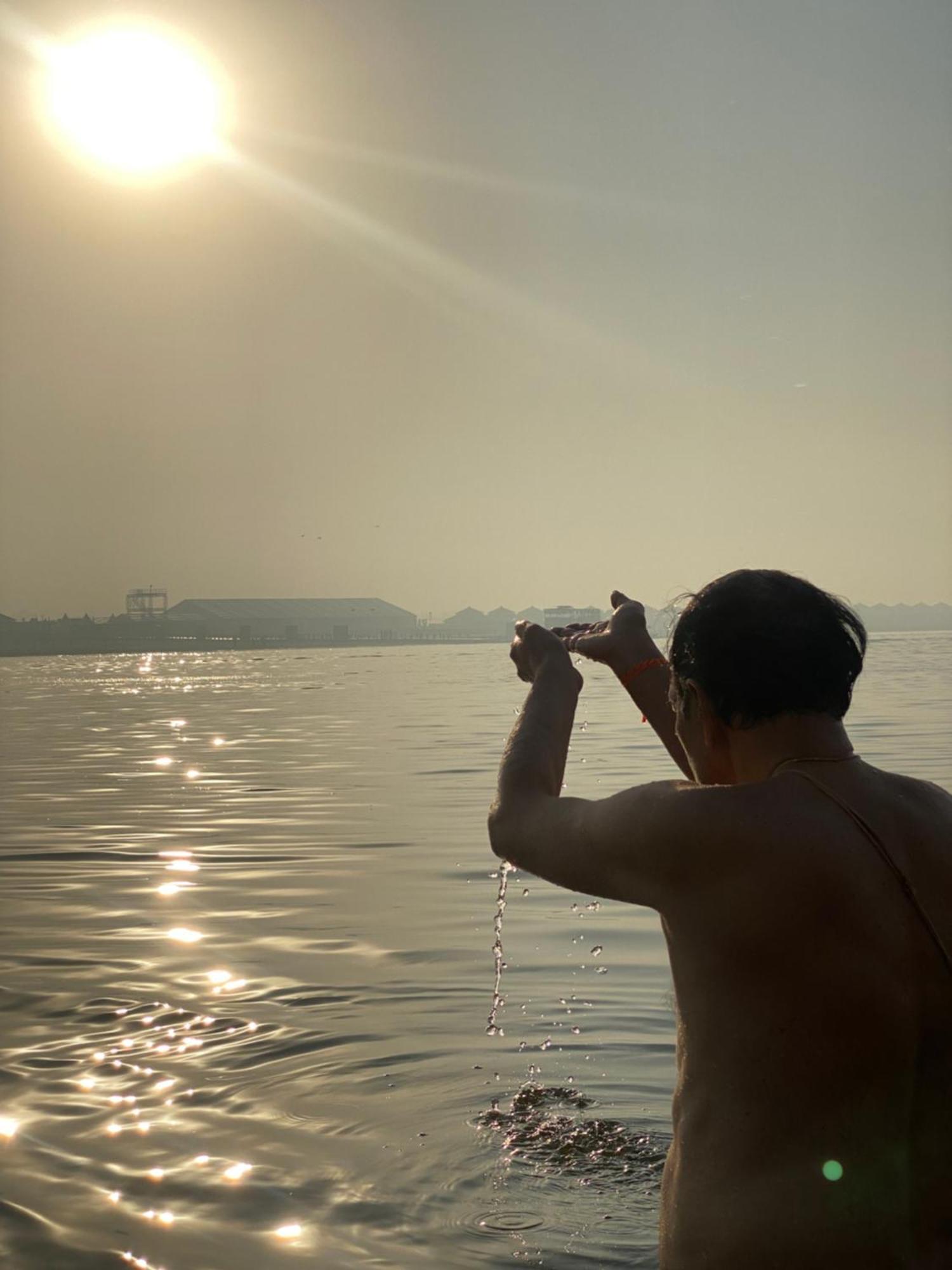 Ganga Guest House Waranasi Zewnętrze zdjęcie