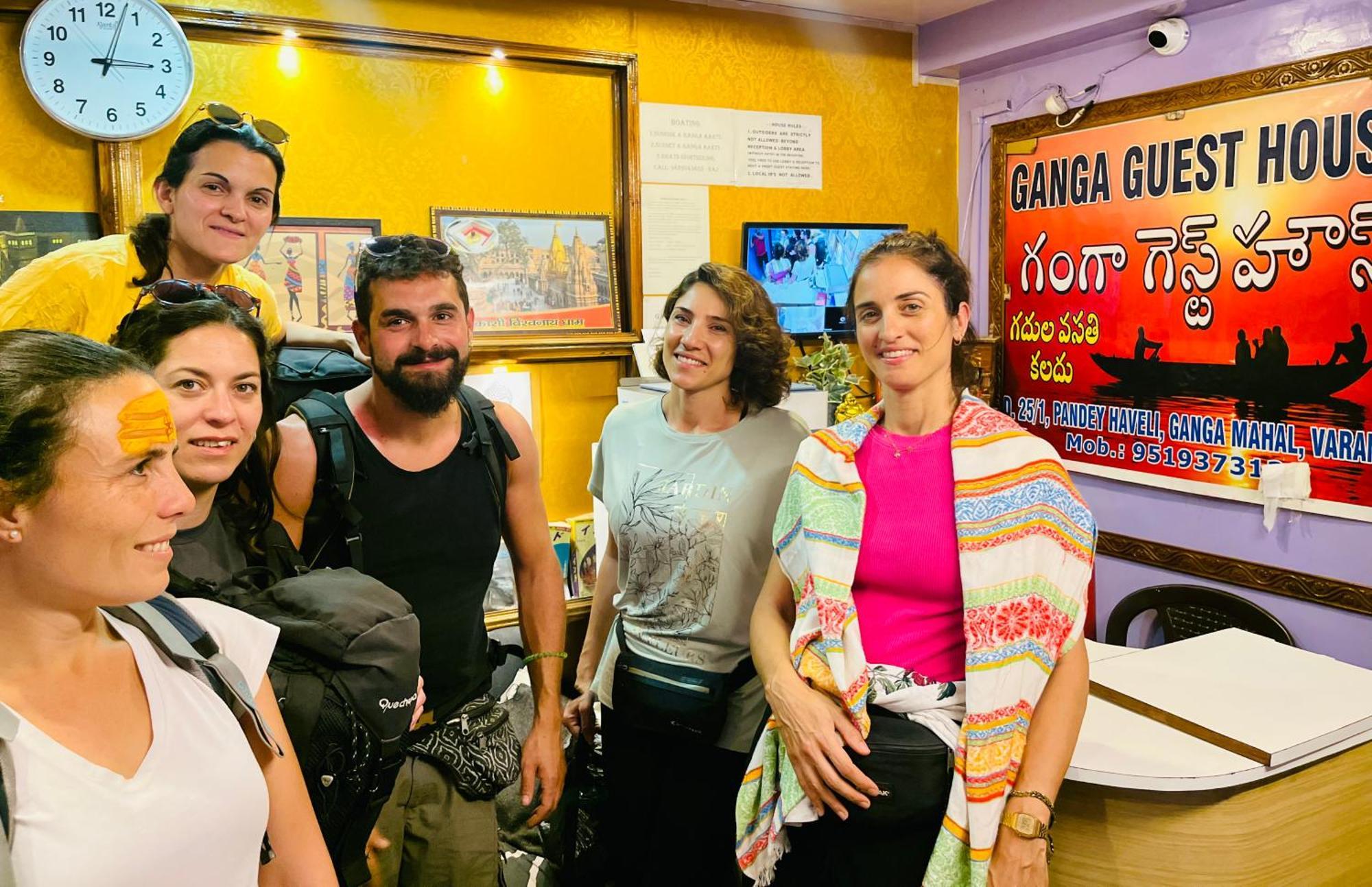Ganga Guest House Waranasi Zewnętrze zdjęcie